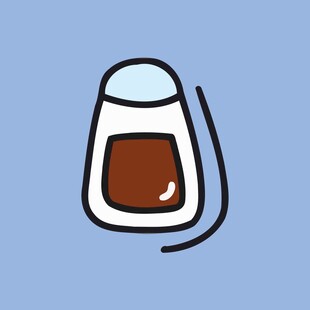 简约风格调味瓶图标