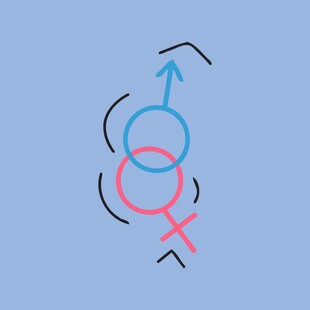 男女符号图标设计元素