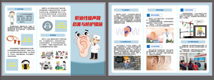 职业噪声聋三折页