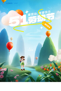 劳动节海报