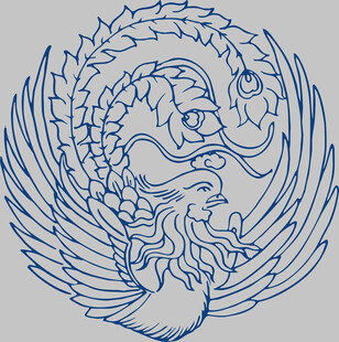 传统凤凰龙纹图案设计