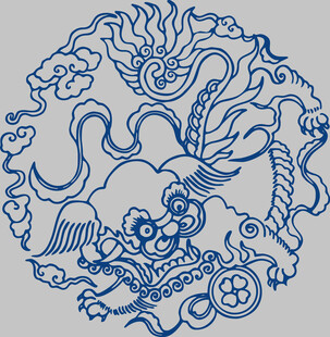 传统中式龙纹图案设计
