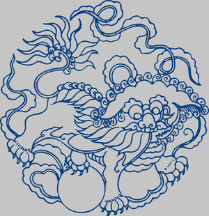 传统中式龙纹图案设计