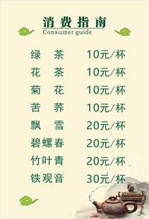 茶馆消费指南