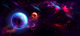 创意星空背景