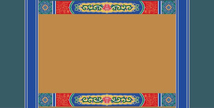 中式传统边框背景图