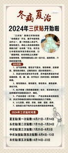 冬病夏治海报