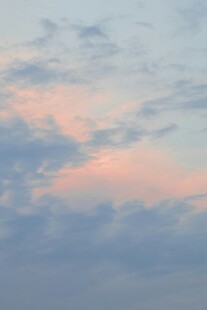 梦幻粉蓝天空