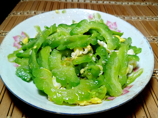 清炒苦瓜