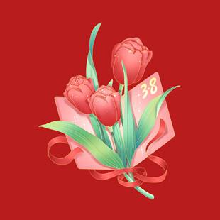 郁金香花束