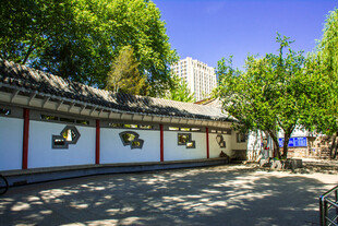传统中式庭院建筑景观
