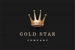 金色皇冠标志设计