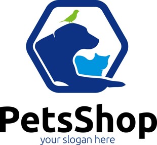 宠物商店标志设计