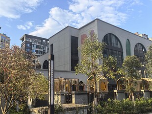 现代风格建筑外观景致