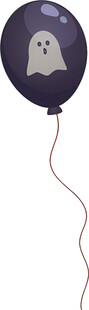幽灵图案气球
