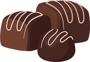 美味巧克力糖果