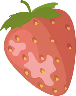 腐烂草莓