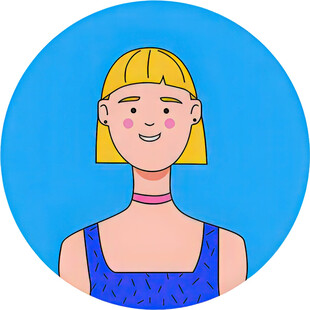 短发女孩的时尚形象