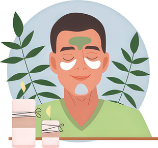 男士居家护肤时刻