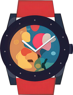 多彩表盘时尚智能手表