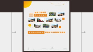 员工风采 风采墙 照片墙