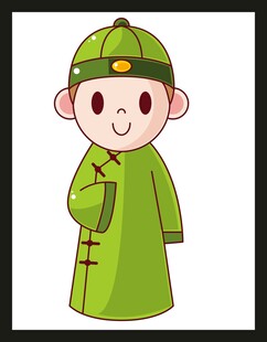 清朝服饰人物
