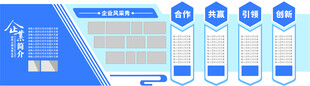 公司学校企业创意照片墙形象墙