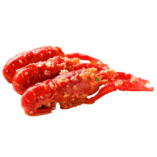 美味小龙虾特写