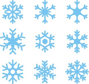 矢量雪花