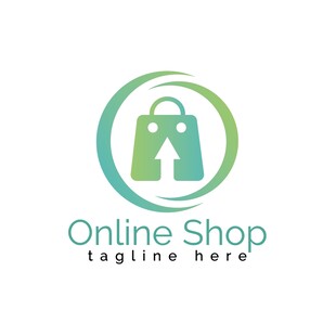 在线商店标志设计