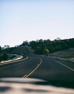 公路驾驶视角风景