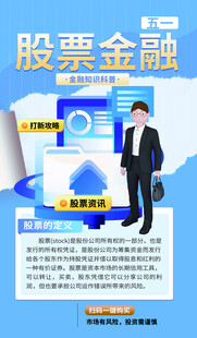股票金融知识讲解海报