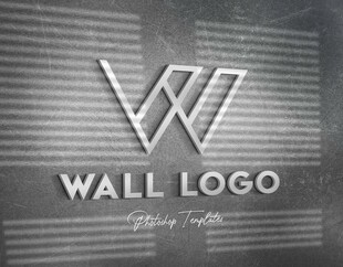 立体logo样机