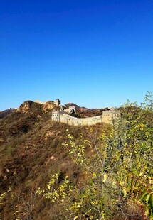 秋日长城风光