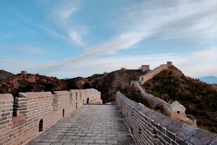 壮丽长城风光