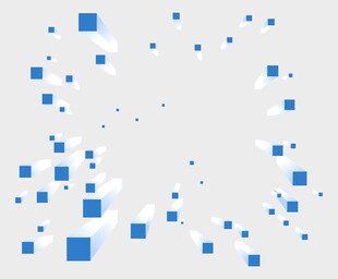 蓝色方块动态背景图案