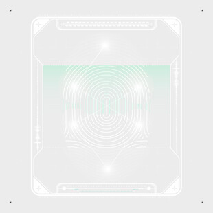 简约白色几何图案背景图