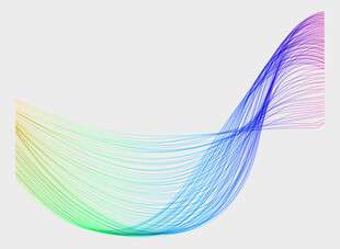 彩色动感线条抽象图案