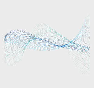 蓝色动感线条抽象背景图