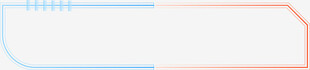 简约渐变线条边框元素