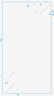 简约蓝色边框空白背景图