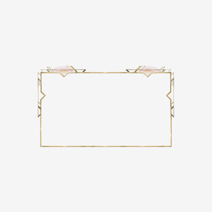 精致复古风装饰边框