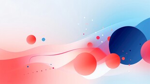 梦幻流体渐变抽象艺术图