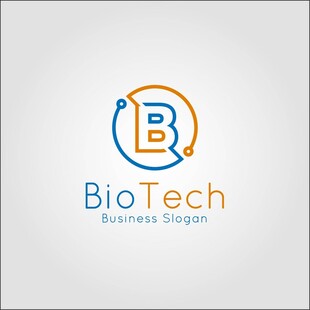 生物科技商业标志设计