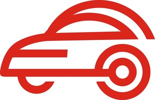  小车标志   小车矢量图