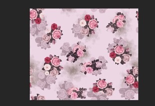 扎染花