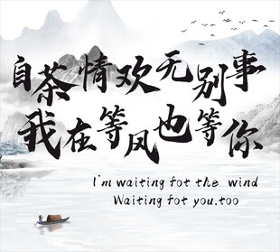 等风等你 白茶清欢无别事