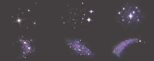 梦幻星空星系景象
