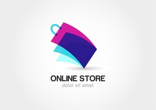在线商店标志设计