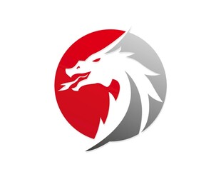 龙形标志设计